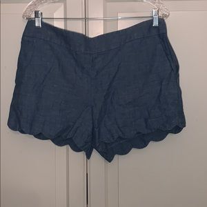 Blue picnic shorts
